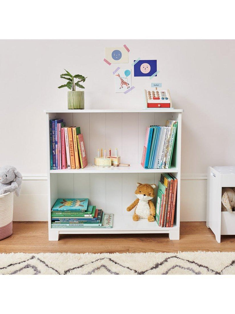 Great Little Trading Co Crompton low bookcase white - British product