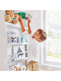 Great Little Trading Co Greenaway narrow bookcase white - British product