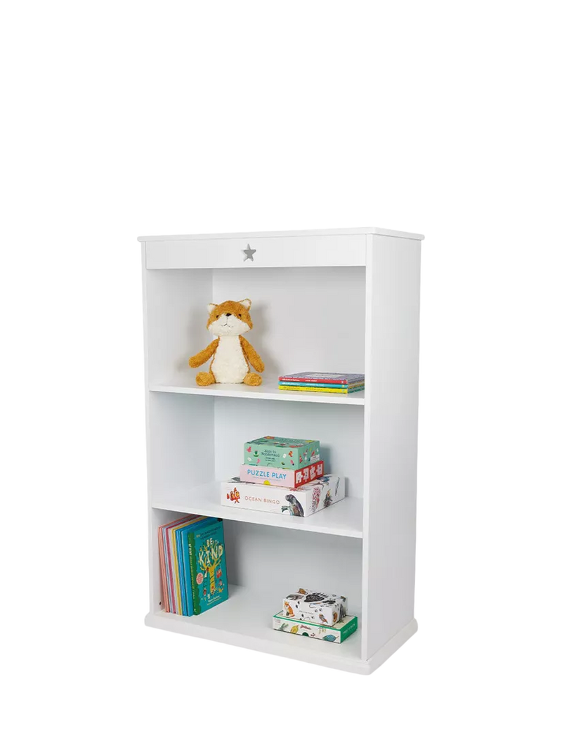 Great Little Trading Co white star bookcase (British brand)