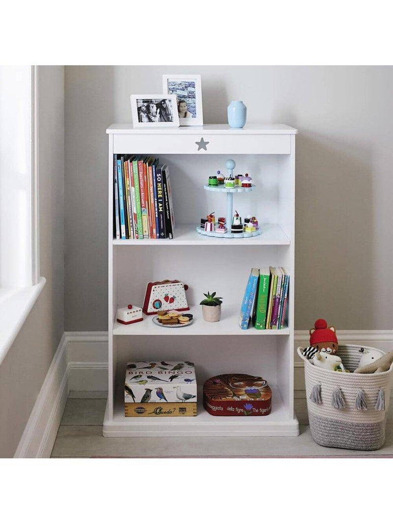 Great Little Trading Co white star bookcase (British brand)