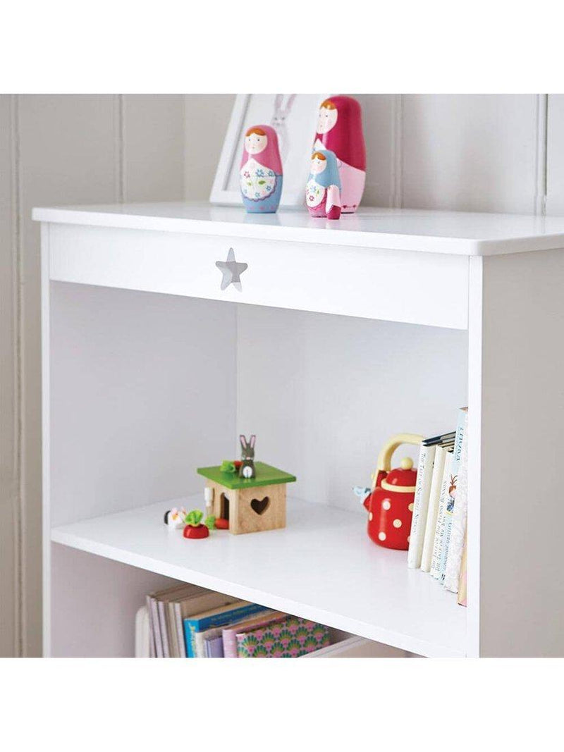 Great Little Trading Co white star bookcase (British brand)