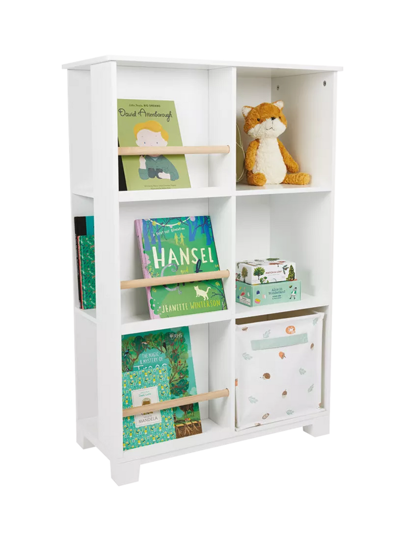 Great Little Trading Co Wonderland white bookcase for children (British brand)