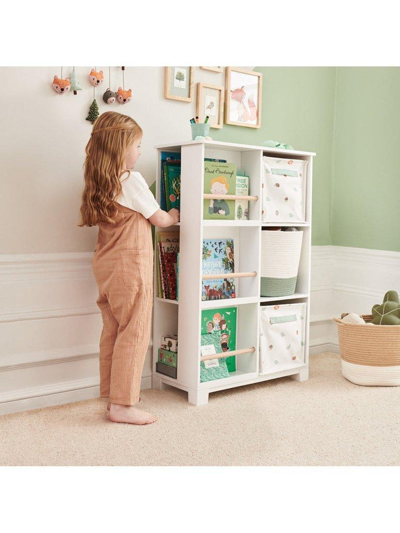 Great Little Trading Co Wonderland white bookcase for children (British brand)