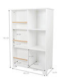 Great Little Trading Co Wonderland white bookcase for children (British brand)