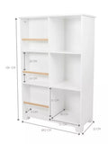 Great Little Trading Co Wonderland white bookcase for children (British brand)