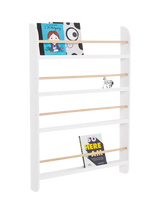 John Lewis Great Little Trading Co Greenaway White/Natural Bookcase- Buy online at McGrocer