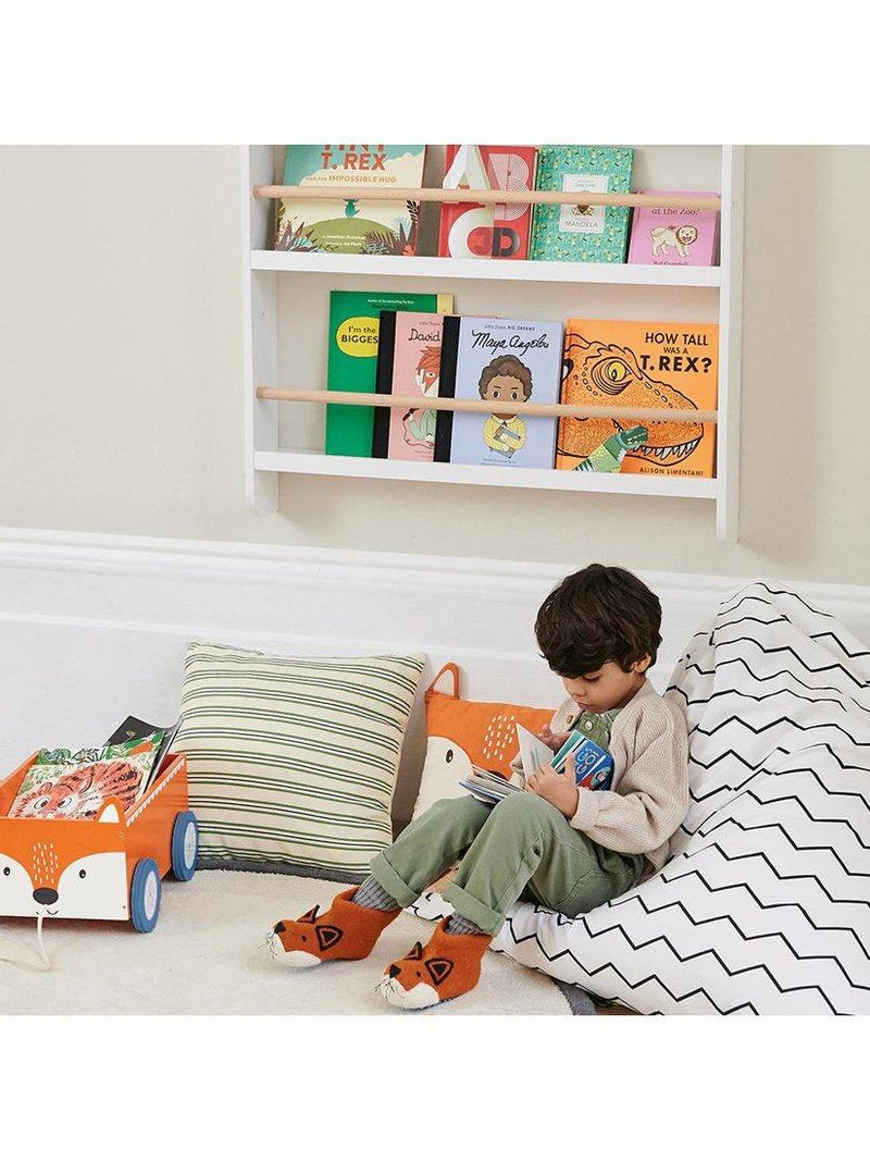 Great Little Trading Co Greenaway children's bookcase White/Natural, imported from the UK