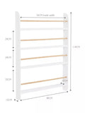 Great Little Trading Co Greenaway children's bookcase White/Natural, imported from the UK