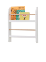 John Lewis Great Little Trading Co Greenaway Compact Bookcase, White/Natural- Buy online at McGrocer