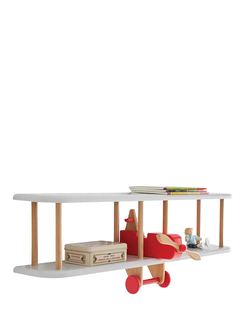 Great Little Trading Co bi-plane floating shelf - British product