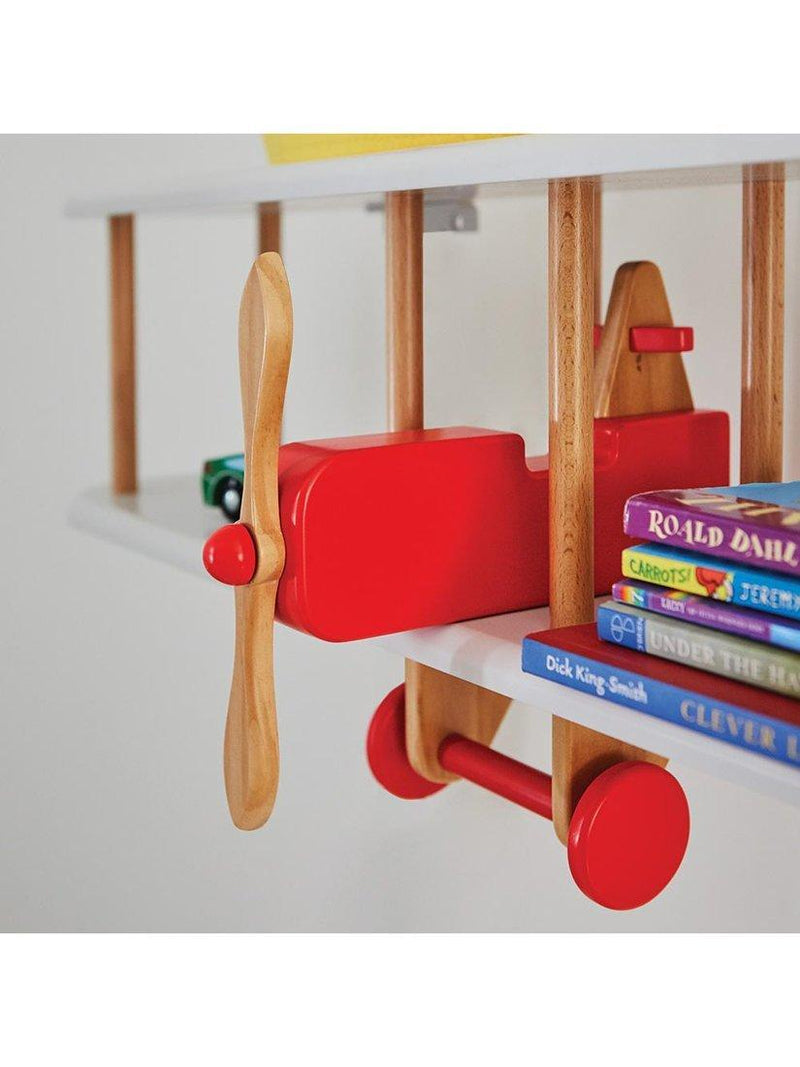 Great Little Trading Co bi-plane floating shelf - British product