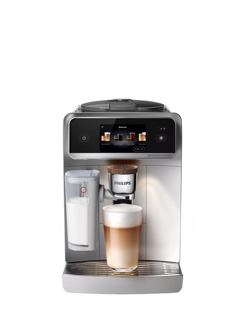 Philips Cafe Aromis silver coffee machine, imported from the UK