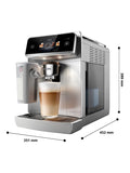 Philips Cafe Aromis silver coffee machine, imported from the UK