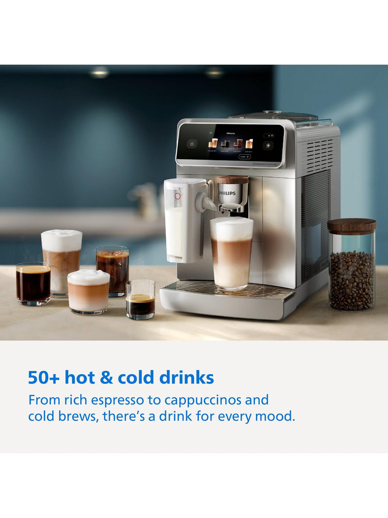 Philips Cafe Aromis silver coffee machine, imported from the UK
