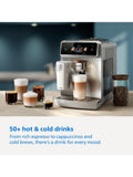 Philips Cafe Aromis silver coffee machine, imported from the UK