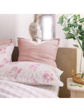 Christy laundered cotton pillowsham pink 65x65cm - British product