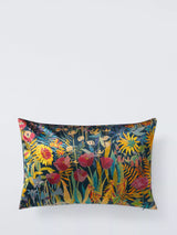 John Lewis Liberty London Faria Flowers Cushion, Lichen - Scatter Cushion 40x60cm- Buy online at McGrocer