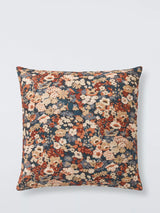 John Lewis Liberty London Thorpe House Scatter Cushion, Madder, 50x50cm- Buy online at McGrocer