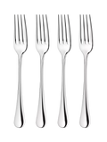 Robert Welch Radford Bright stainless steel table forks set of 4, imported from the UK