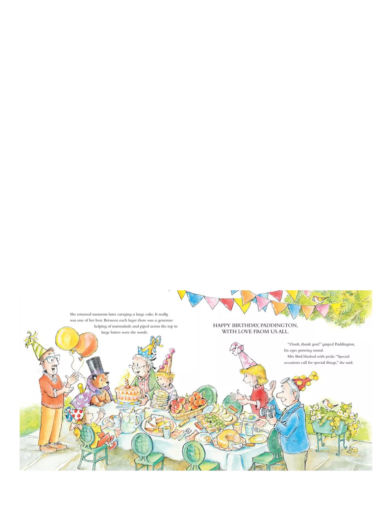 Paddington Bear children's book Happy Birthday Paddington hardback 32 pages, imported from the UK