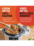 Instant Pot Pro Wi-Fi 5.7L multi cooker, imported from the UK