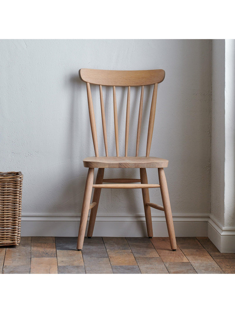 Neptune Wardley dining chair natural oak - British product