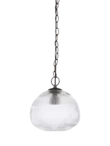 John Lewis Neptune Malton Glass Pendant Ceiling Light, Bronze- Buy online at McGrocer