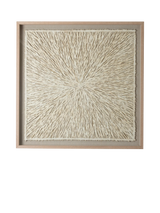 John Lewis Neptune Overton Square Paper Framed Wall Art, Natural Beige, 120 x 120cm- Buy online at McGrocer
