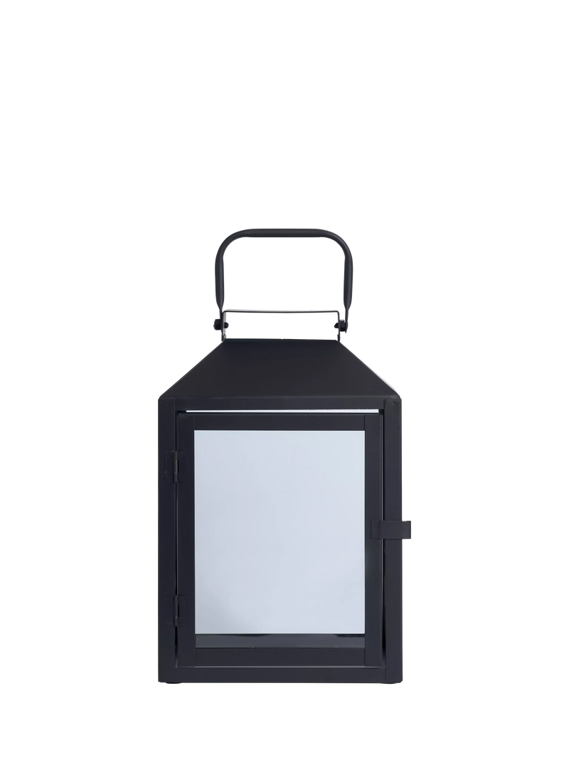 Neptune Browning Lantern candle holder black - imported from the UK