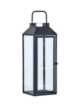 John Lewis Neptune Browning Lantern Candle Holder, Black- Buy online at McGrocer