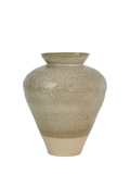 Neptune Verwood Stoneware Urn Vase, H23cm, Beige
