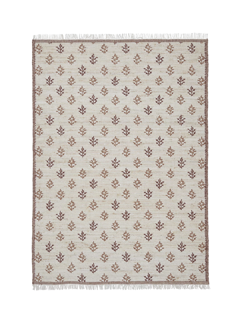 Neptune Rona rug burnt sienna 300x200 cm, imported from the UK