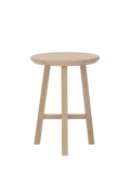 Neptune Northwich Round Stool, Natural Oak