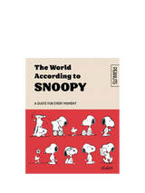 John Lewis Peanuts The World According to Snoopy Quote Book- Buy online at McGrocer
