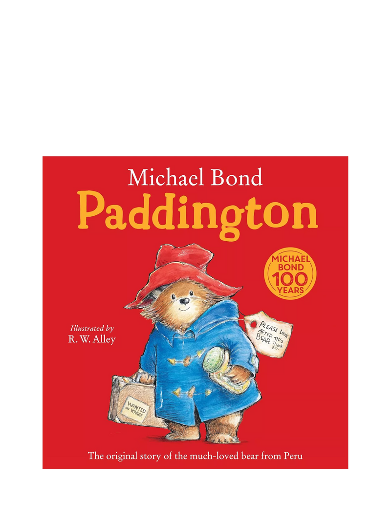 Paddington Bear Michael Bond 100 Years kids' book (British brand)