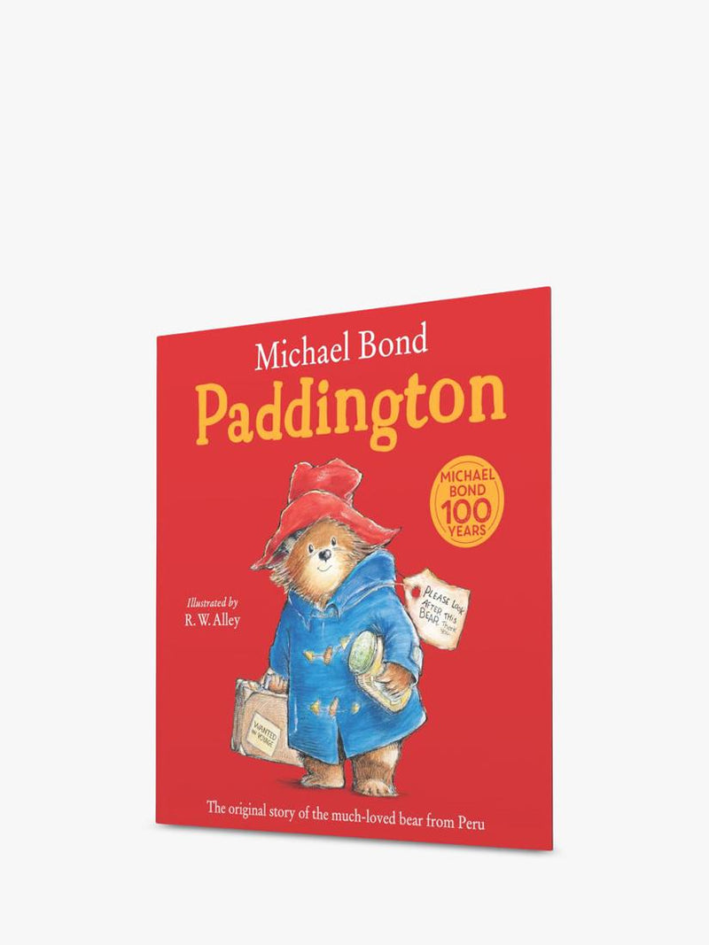 Paddington Bear Michael Bond 100 Years kids' book (British brand)