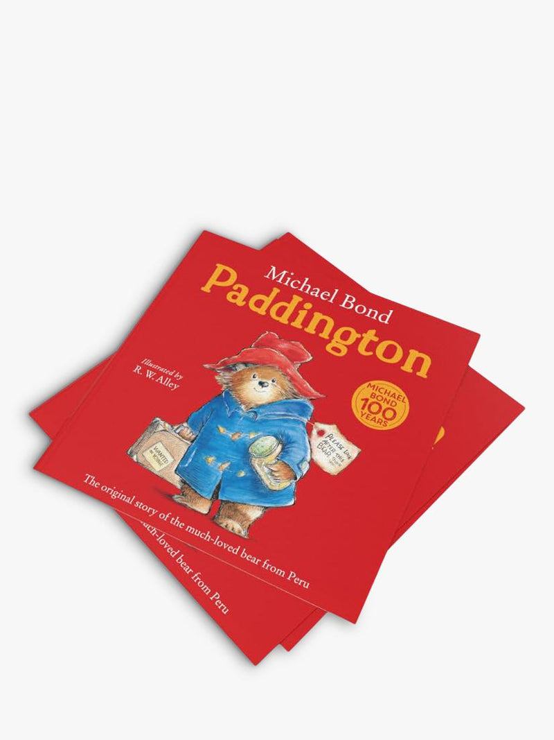 Paddington Bear Michael Bond 100 Years kids' book (British brand)