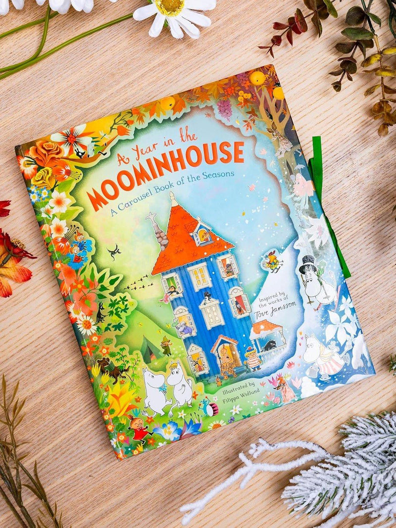 Moomin A Year in the Moominhouse 3D carousel book, imported from the UK