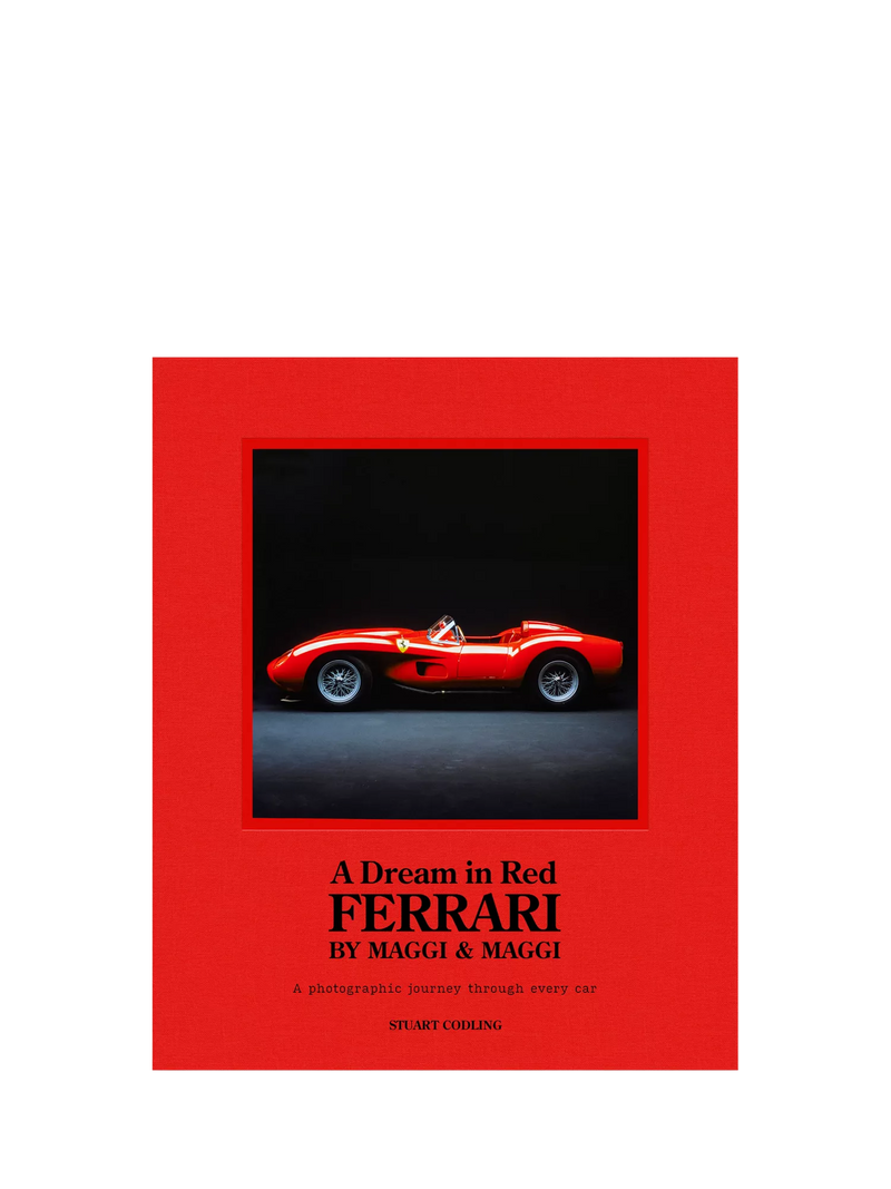 Hachette Ferrari photography book A Dream in Red, imported from the UK