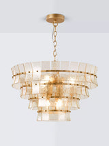 John Lewis John Lewis Featherstan Glass Large Pendant Ceiling Light, Champagne- Buy online at McGrocer