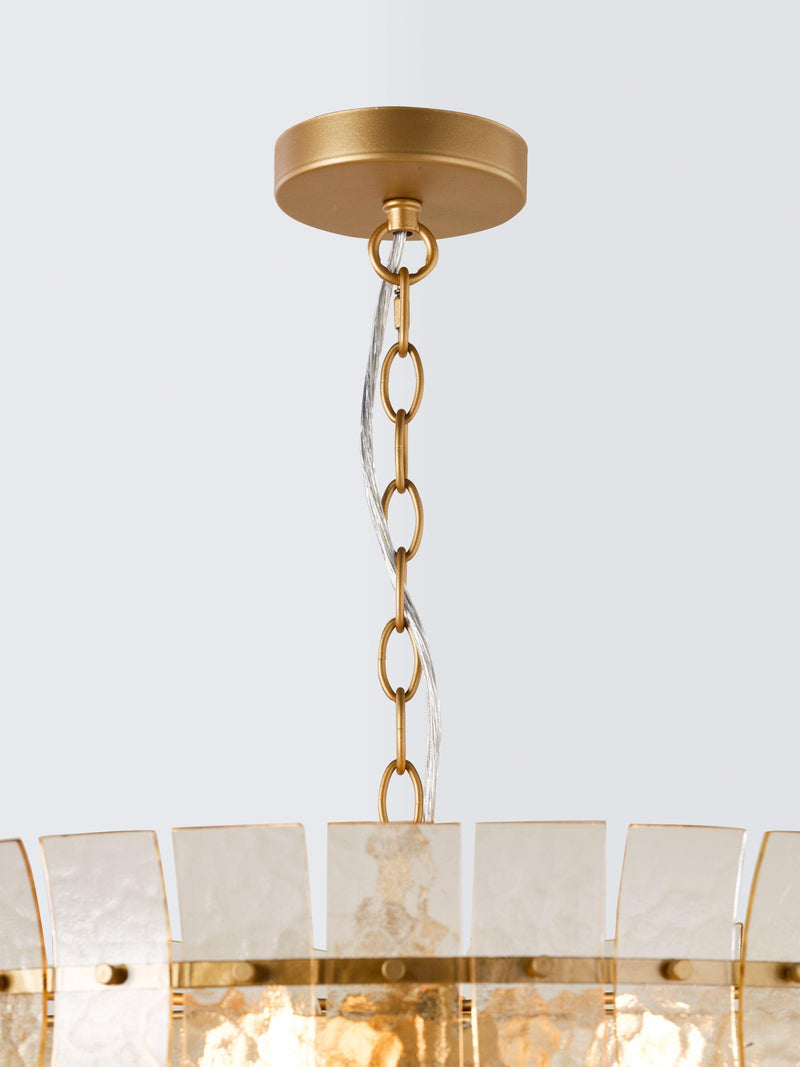 John Lewis large pendant ceiling light champagne (British brand)