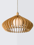 John Lewis Finn Large pendant light wooden slats, imported from the UK