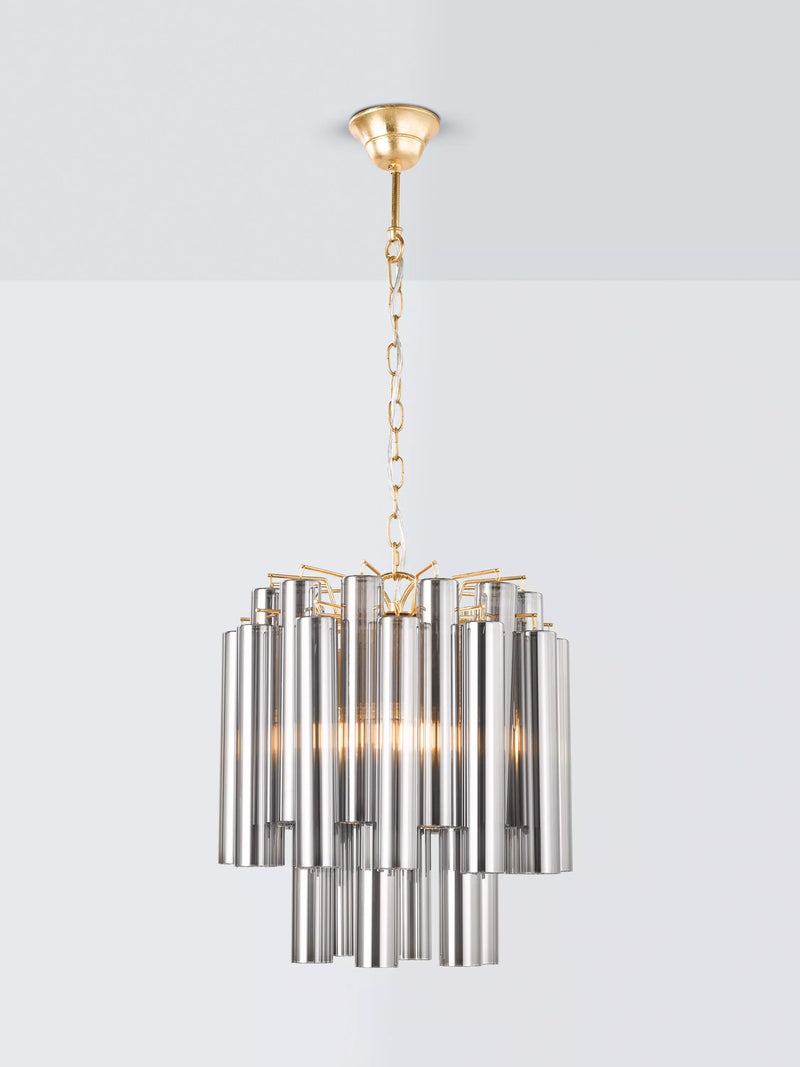 John Lewis Helix 4 bulb cluster ceiling light smoke - British product