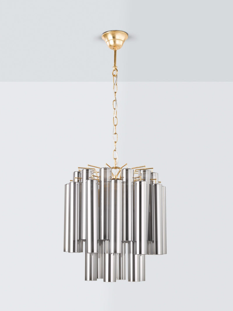 John Lewis Helix 4 bulb cluster ceiling light smoke - British product