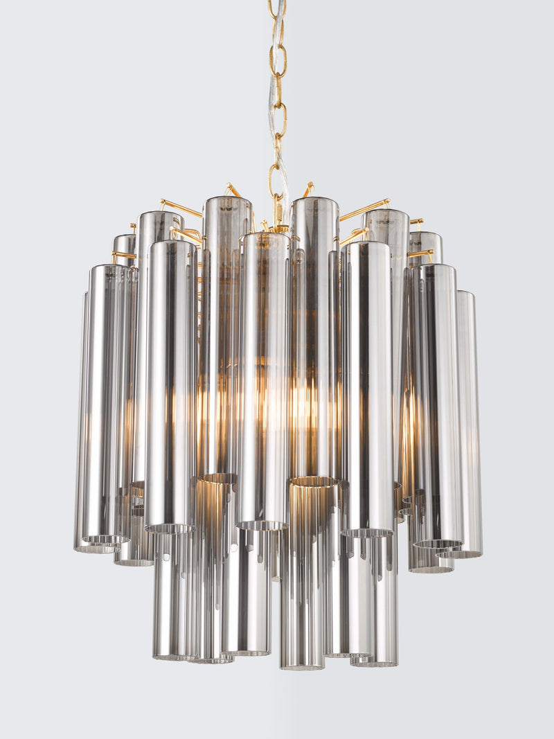 John Lewis Helix 4 bulb cluster ceiling light smoke - British product