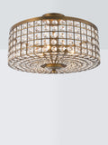 John Lewis Orvieto semi flush ceiling light satin bronze (British brand)