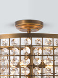 John Lewis Orvieto semi flush ceiling light satin bronze (British brand)