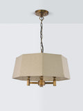 John Lewis hexagon oatmeal pendant light (British brand)