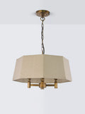John Lewis hexagon oatmeal pendant light (British brand)