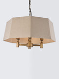 John Lewis hexagon oatmeal pendant light (British brand)